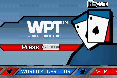 World Poker Tour screenshot 3 for GameBoy Advance